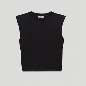 ARITZIA BABATON SHOULDER PAD TEE